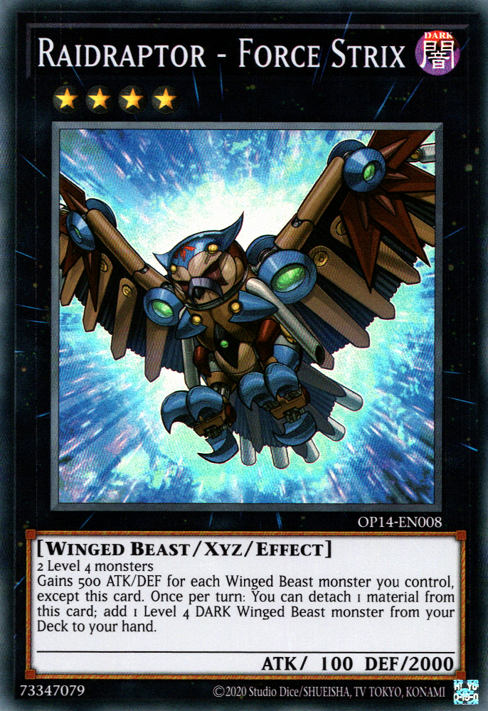 Raidraptor - Force Strix [OP14-EN008] Super Rare 