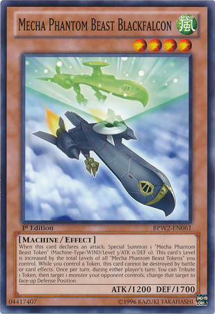 Phantom Beast Blackfalcon Mecha [BPW2-EN061] Common 
