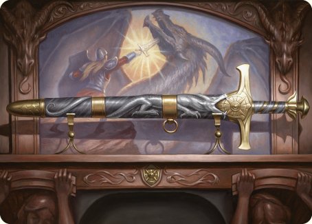 Ancestral Blade Art Card [Commander Masters Art Series] 