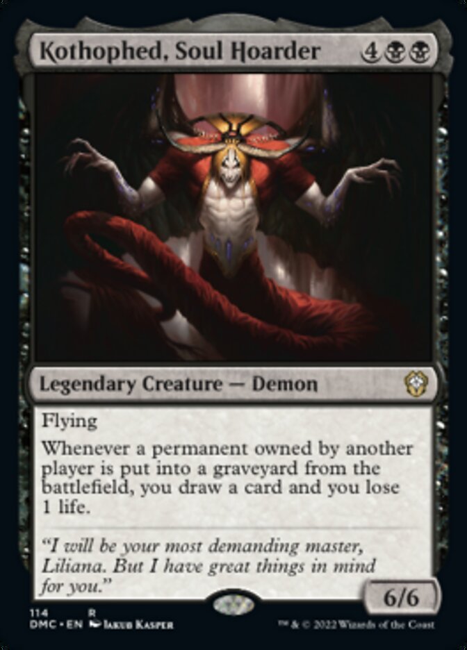 Kothophed, Soul Hoarder [Dominaria United Commander]