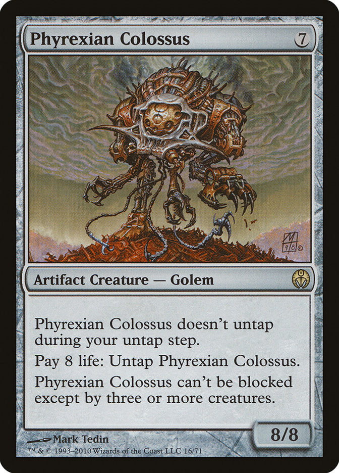 Phyrexian Colossus [Duel Decks: Phyrexia vs. the Coalition] 