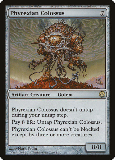 Phyrexian Colossus [Duel Decks: Phyrexia vs. the Coalition] 