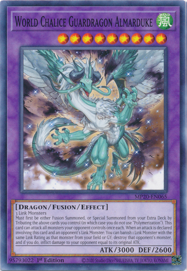 World Chalice Guardragon Almarduke [MP20-EN065] Common 