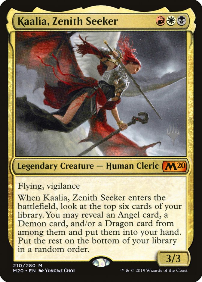 Kaalia, Zenith Seeker (Promo Pack) [Core Set 2020 Promos] 