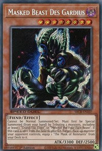 Masked Beast Des Gardius (Secret) [SBCB-EN107] Secret Rare 