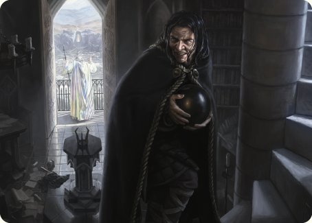 Grima, Saruman's Footman Art Card [The Lord of the Rings: Tales of Middle-earth Art Series] 