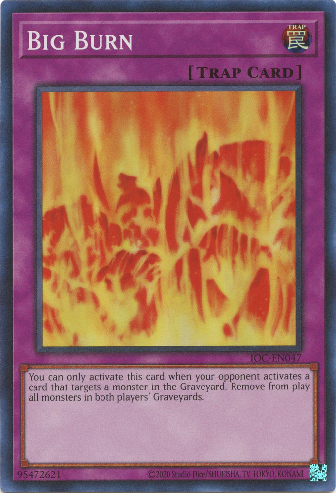 Big Burn (25th Anniversary) [IOC-EN047] Super Rare 
