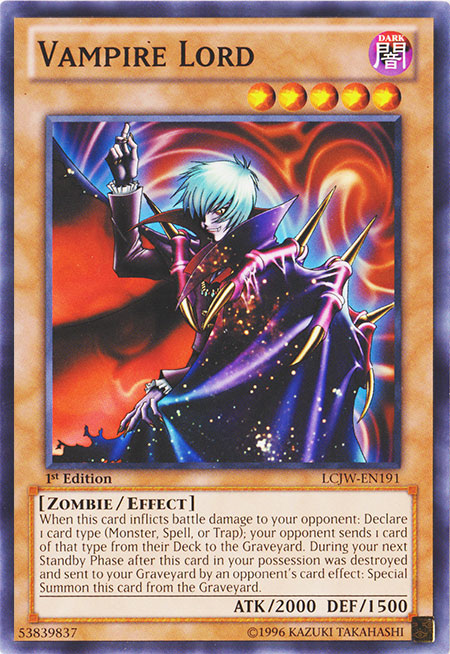 Vampire Lord [LCJW-EN191] Common 