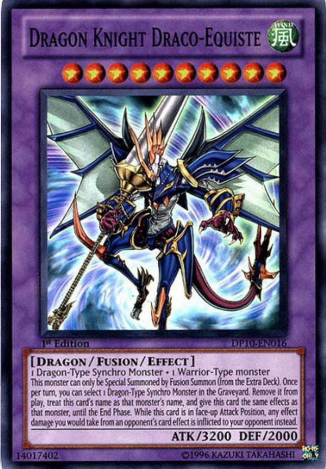 Dragon Knight Draco-Equiste [DP10-EN016] Super Rare 