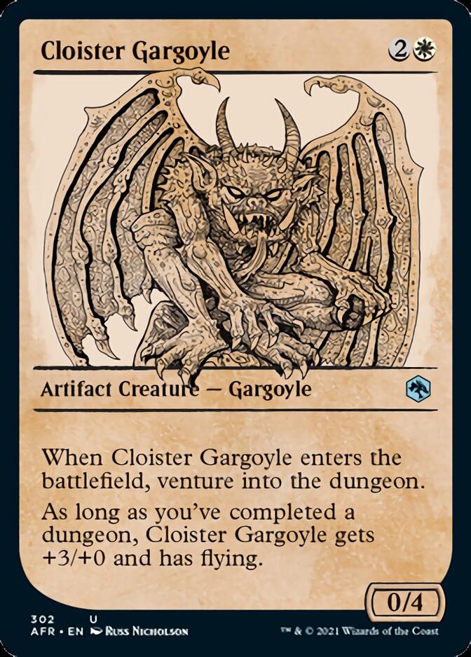 Cloister Gargoyle (Showcase) [Dungeons & Dragons: Adventures in the Forgotten Realms] 