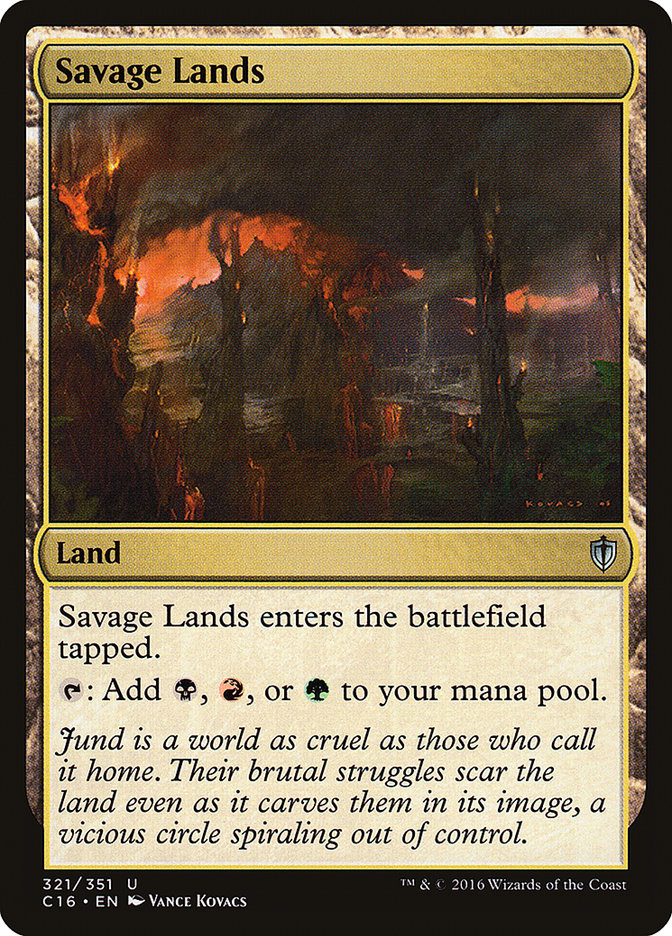 Savage Lands [Commander 2016] 