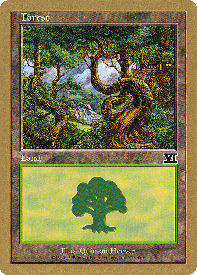 Forest (jk347) (Janosch Kuhn) [World Championship Decks 2000] 