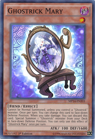 Ghostrick Mary [MP14-EN203] Super Rare 