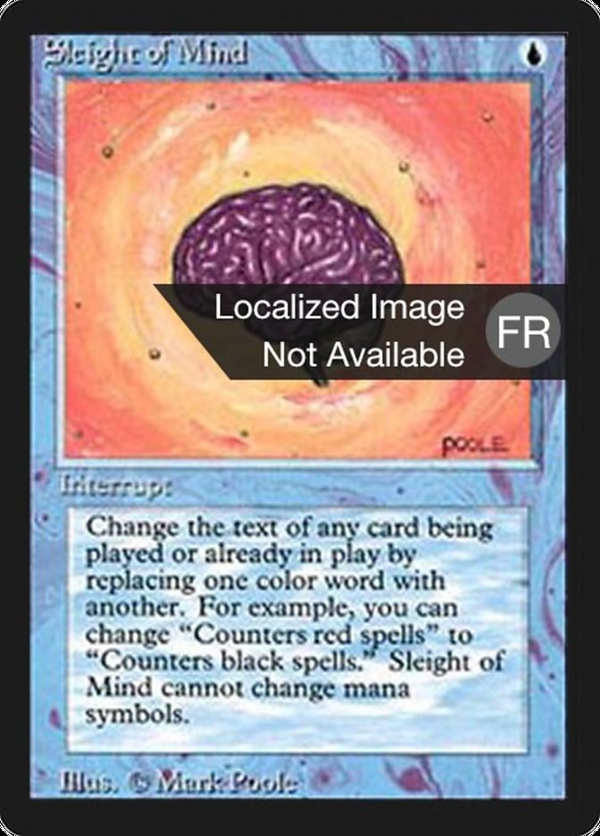 Sleight of Mind [Foreign Black Border] 