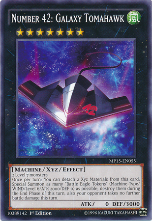 Number 42: Galaxy Tomahawk [MP15-EN055] Common 