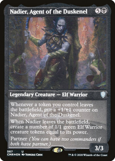 Nadier, Agent of the Duskenel (Etched) [Commander Legends] 