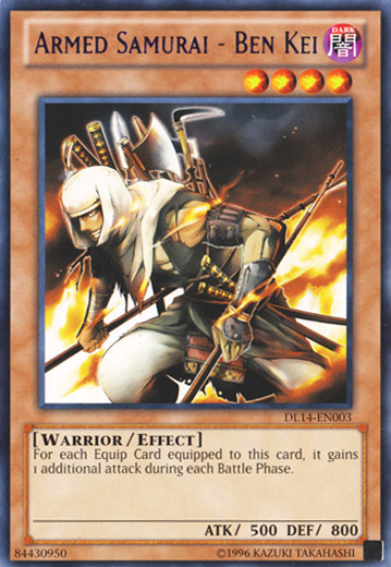 Armed Samurai - Ben Kei (Purple) [DL14-EN003] Rare 