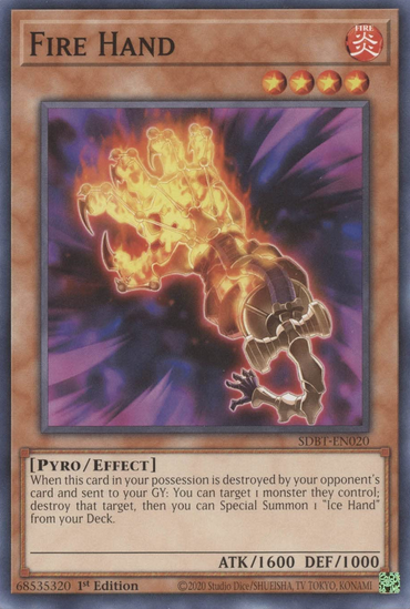 Fire Hand [SDBT-EN020] Common 