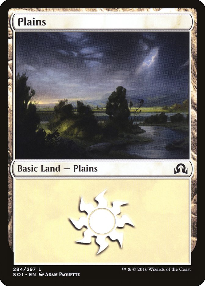 Plains (284) [Shadows over Innistrad] 