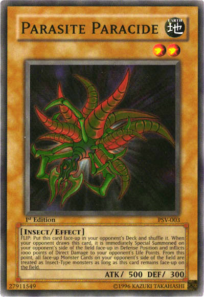 Parasite Paracide [PSV-003] Super Rare 