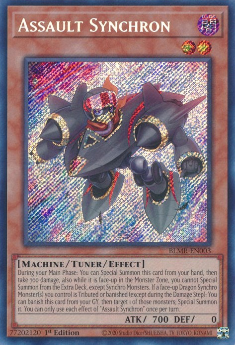Assault Synchron [BLMR-EN003] Secret Rare 