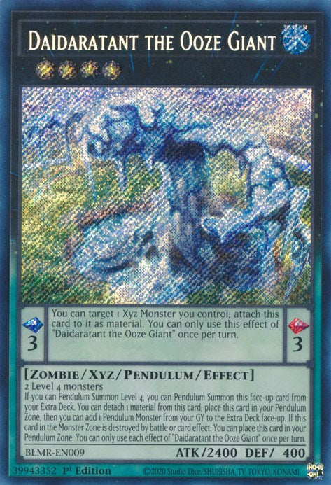Daidaratant the Ooze Giant [BLMR-EN009] Secret Rare 