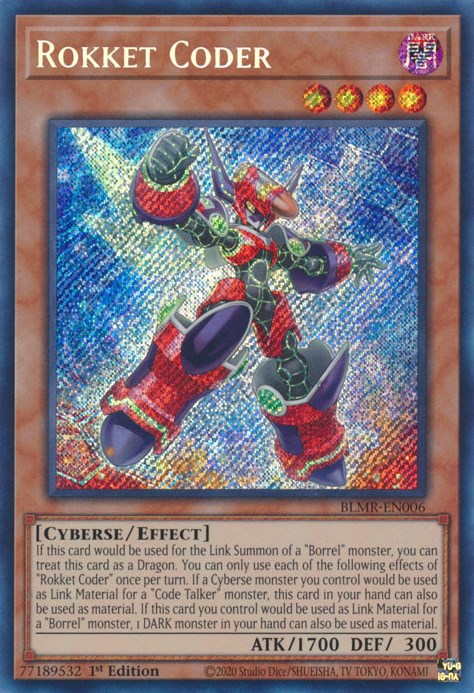 Rokket Coder [BLMR-EN006] Secret Rare 