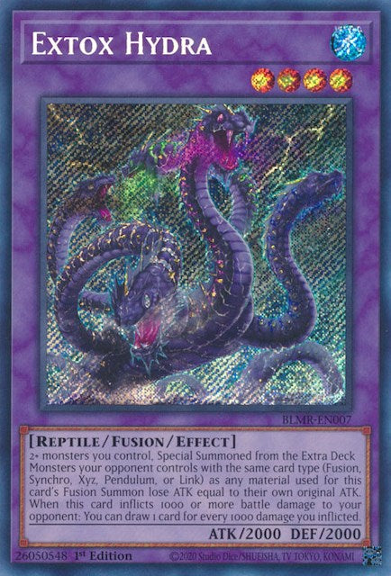 Extox Hydra [BLMR-EN007] Secret Rare 