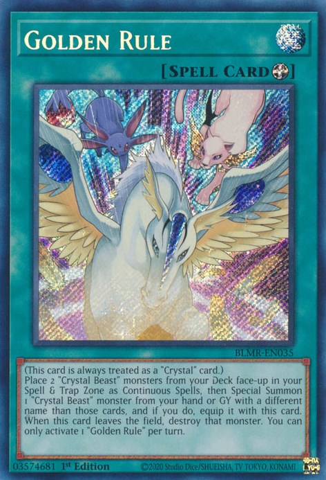 Golden Rule [BLMR-EN035] Secret Rare 