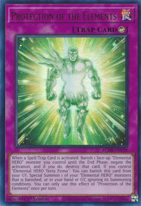 Protection of the Elements [BLMR-EN038] Ultra Rare 