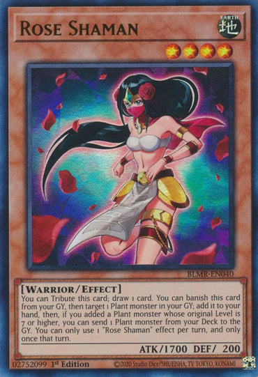 Rose Shaman [BLMR-EN040] Ultra Rare 