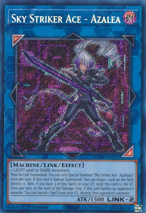 Sky Striker Ace - Azalea [BLMR-EN052] Secret Rare 