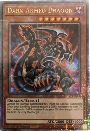 Dark Armed Dragon [BLMR-EN054] Quarter Century Secret Rare 
