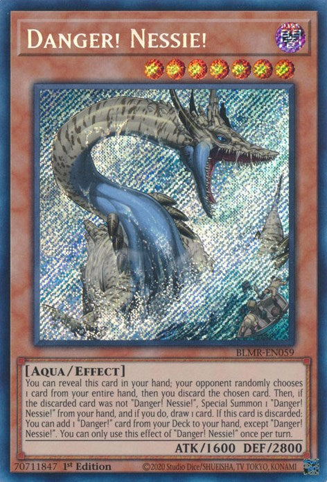 Danger! Nessie! [BLMR-EN059] Secret Rare 