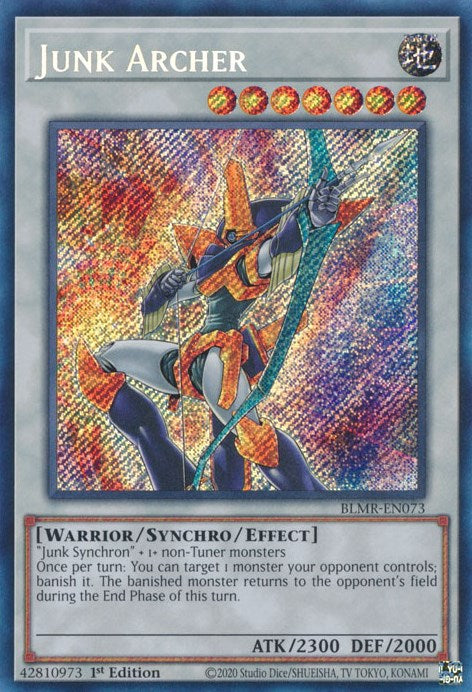 Junk Archer [BLMR-EN073] Secret Rare 