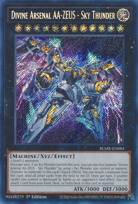 Divine Arsenal AA-ZEUS - Sky Thunder [BLMR-EN084] Secret Rare 