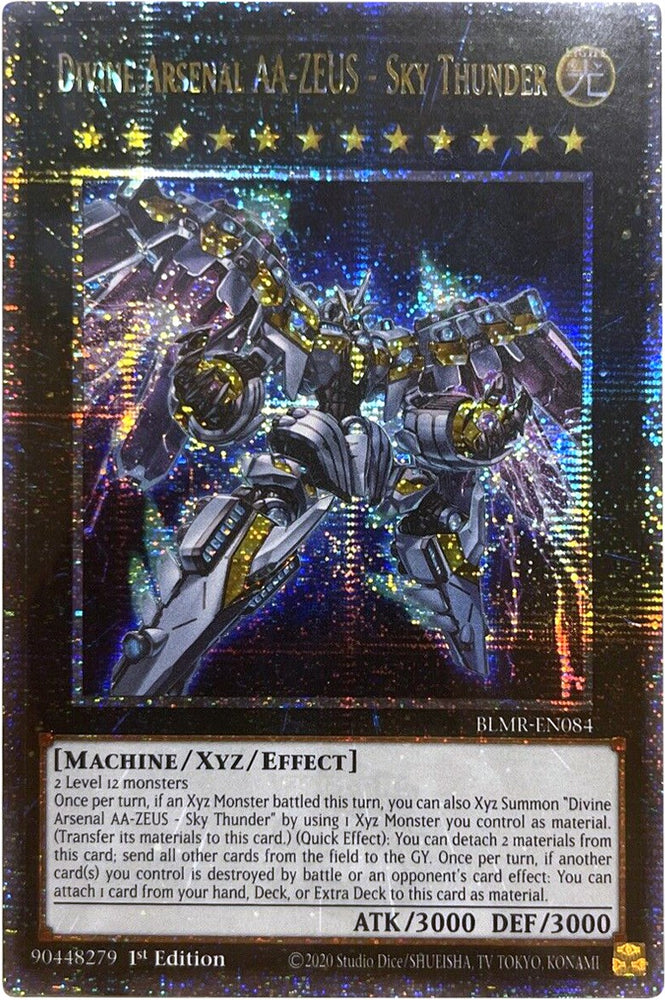 Divine Arsenal AA-ZEUS - Sky Thunder [BLMR-EN084] Quarter Century Secret Rare 