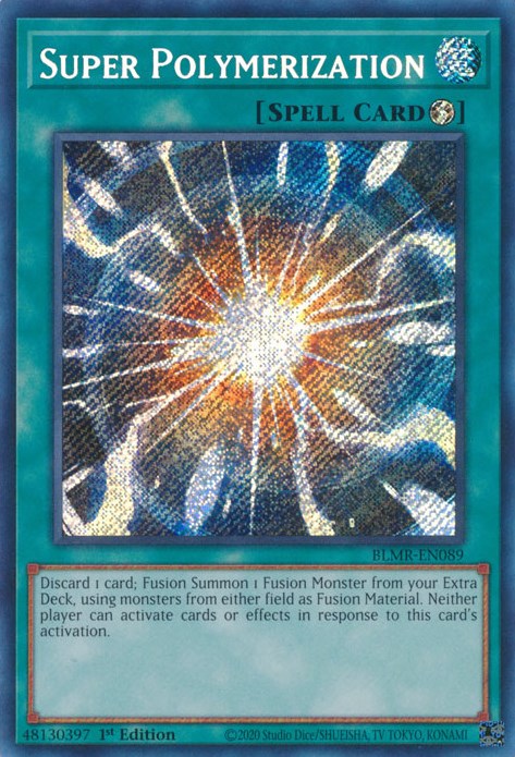 Super Polymerization [BLMR-EN089] Secret Rare 