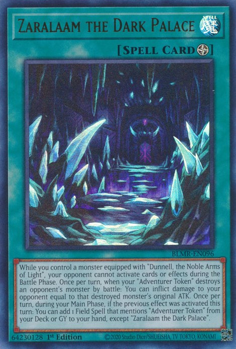 Zaralaam the Dark Palace [BLMR-EN096] Ultra Rare 