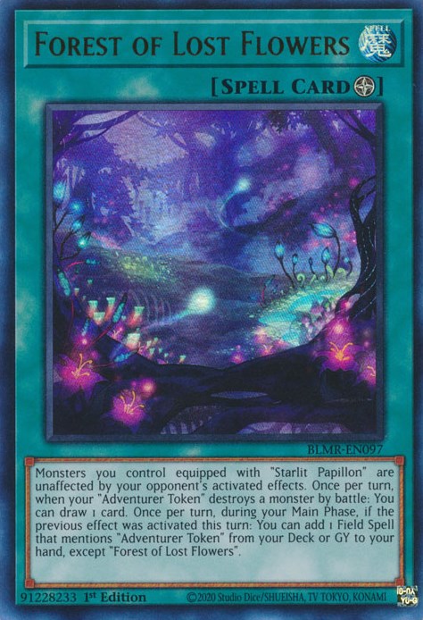 Forest of Lost Flowers [BLMR-EN097] Ultra Rare 