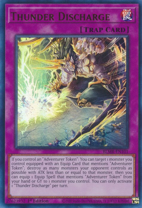 Thunder Discharge [BLMR-EN101] Ultra Rare 