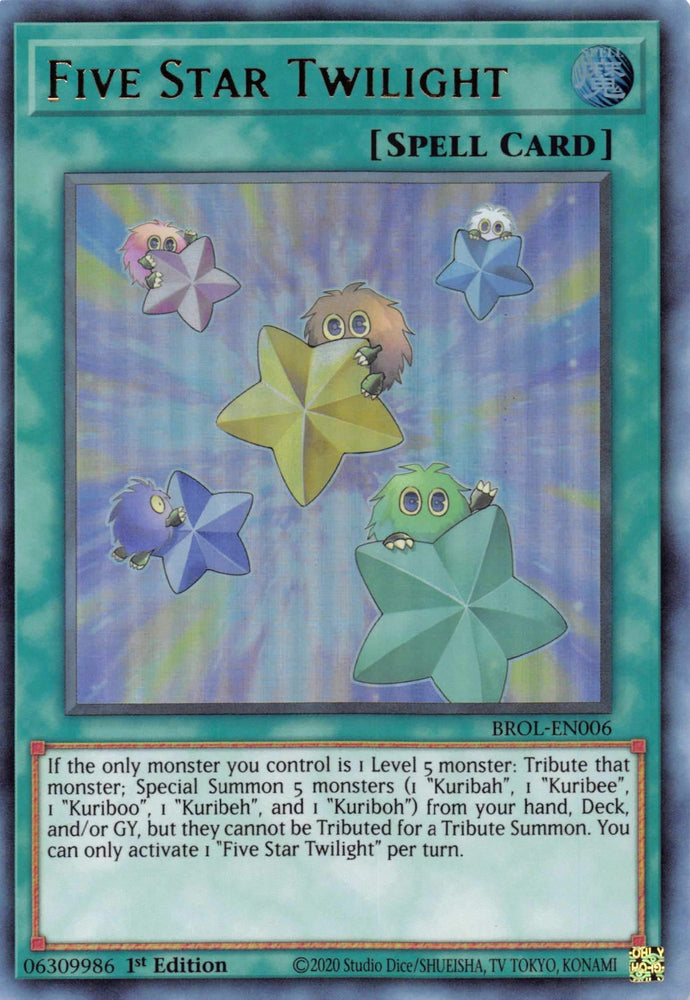 Five Star Twilight [BROL-EN006] Ultra Rare 