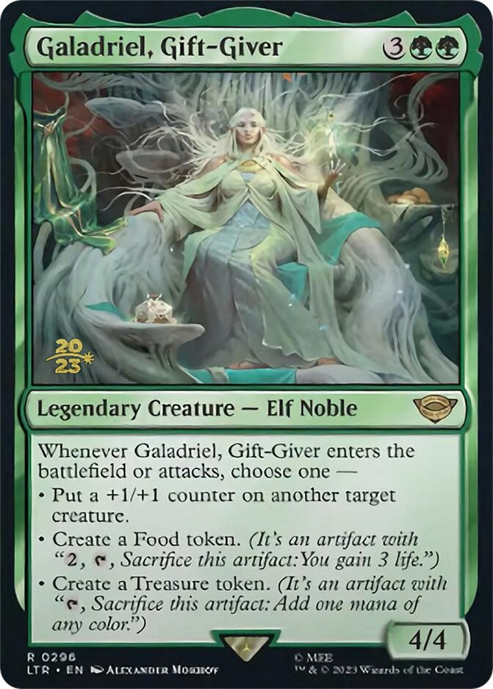 Galadriel, Gift-Giver [The Lord of the Rings: Tales of Middle-Earth Prerelease Promos] 