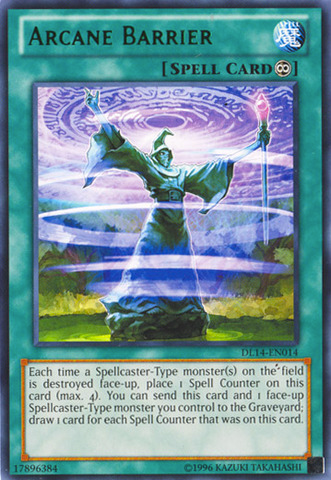 Arcane Barrier (Green) [DL14-EN014] Rare 