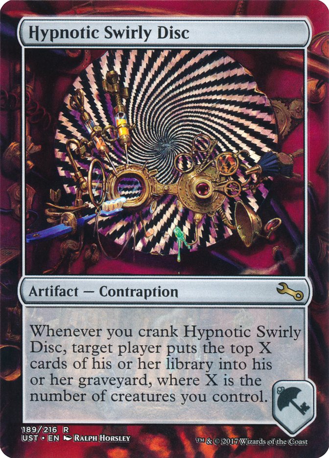 Hypnotic Swirly Disc [Unstable] 