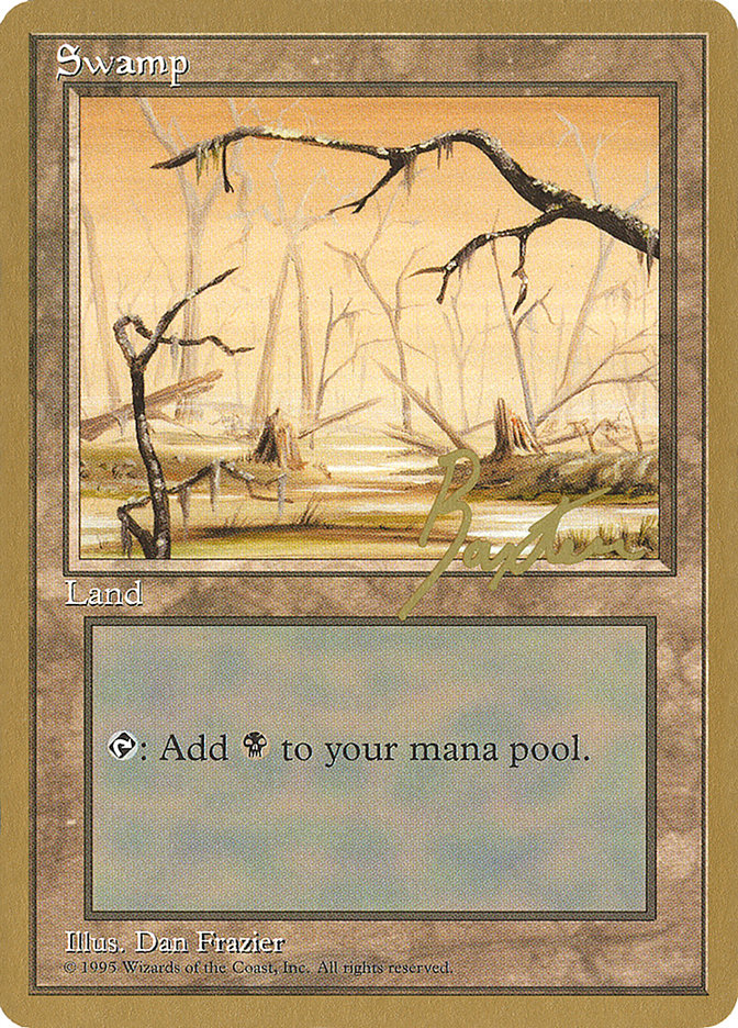 Swamp (gb370) (George Baxter) [Pro Tour Collector Set] 