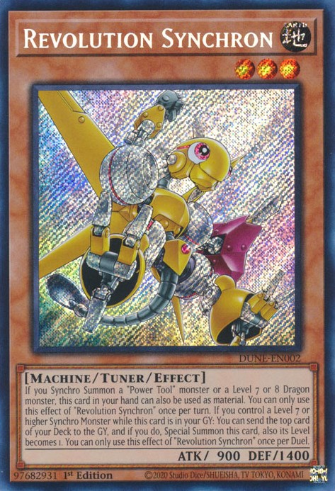 Revolution Synchron [DUNE-EN002] Secret Rare 