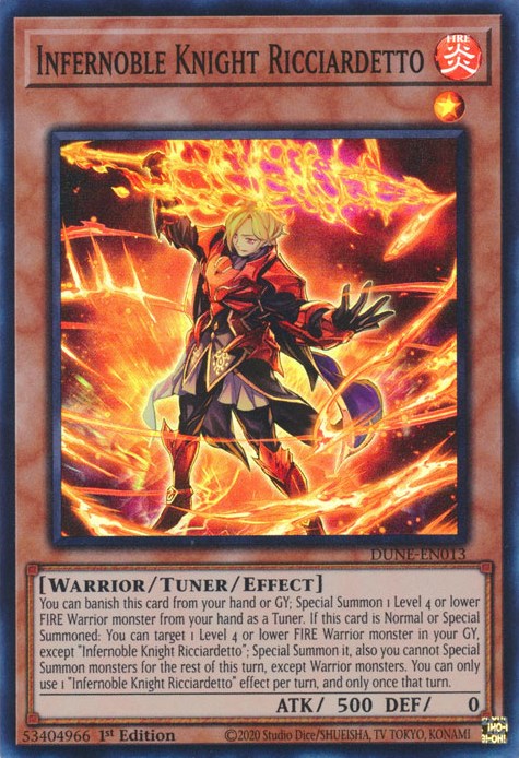 Infernoble Knight Ricciardetto [DUNE-EN013] Super Rare 
