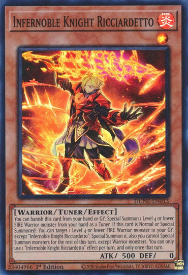 Infernoble Knight Ricciardetto [DUNE-EN013] Super Rare 
