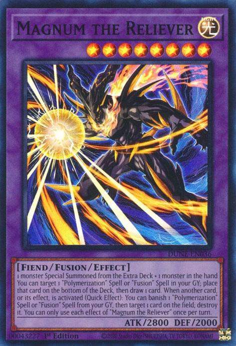 Magnum the Reliever [DUNE-EN036] Super Rare 